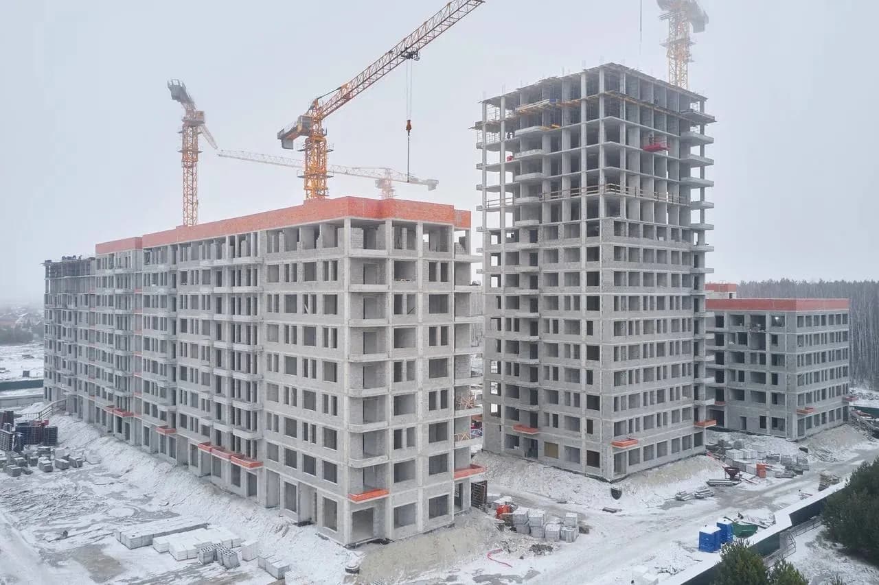 Ход строительства