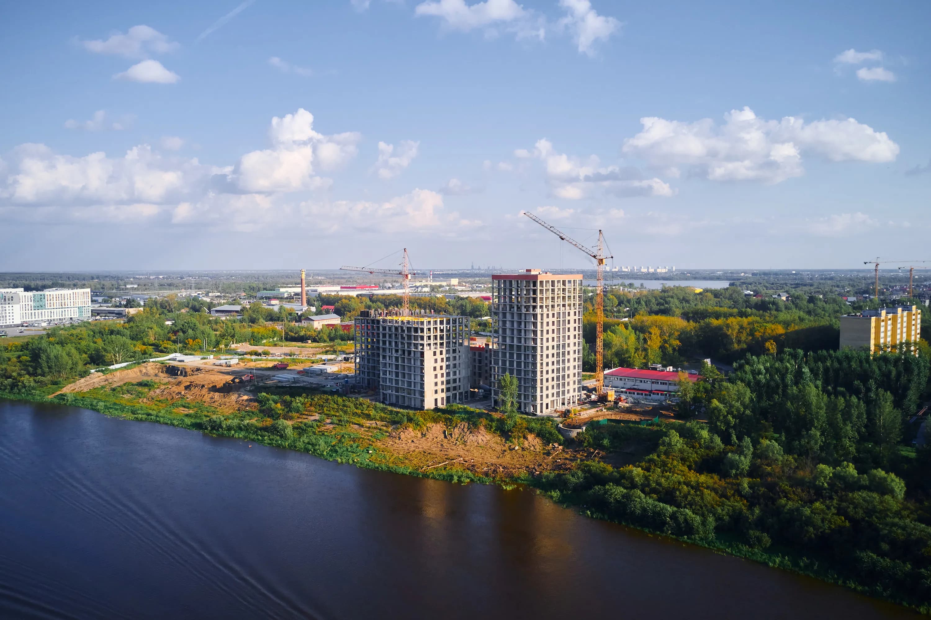 Ход строительства