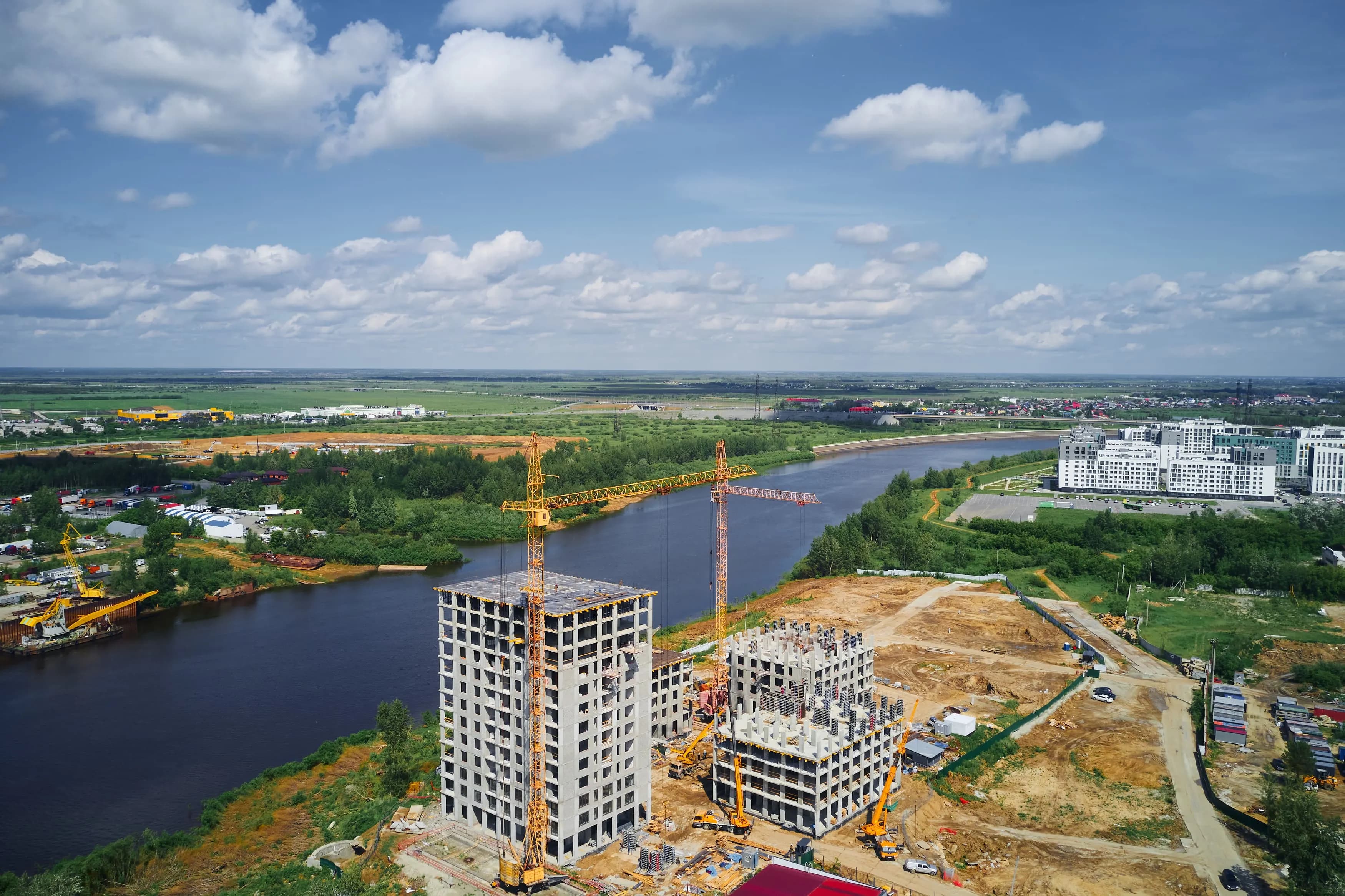 Ход строительства