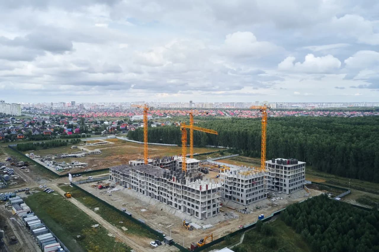 Ход строительства