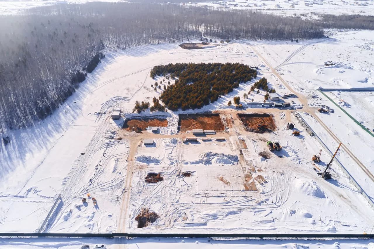 Ход строительства