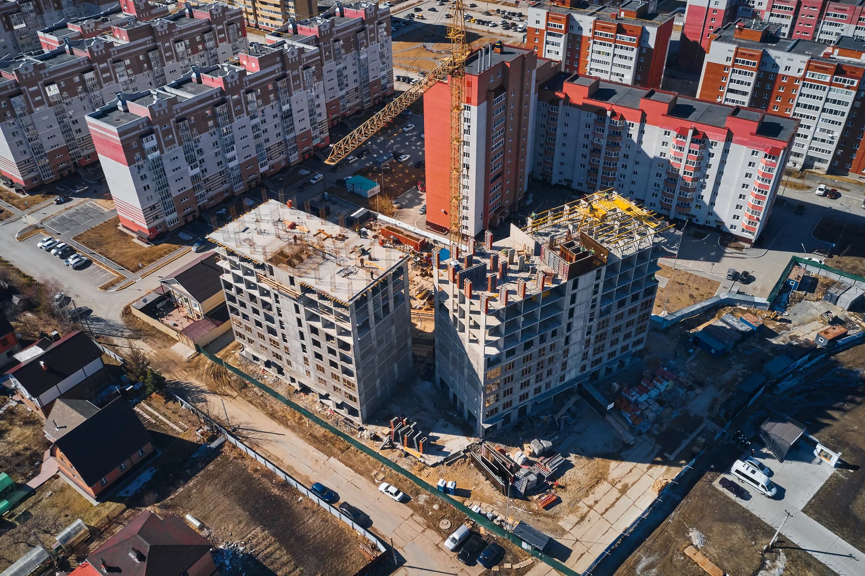 Ход строительства