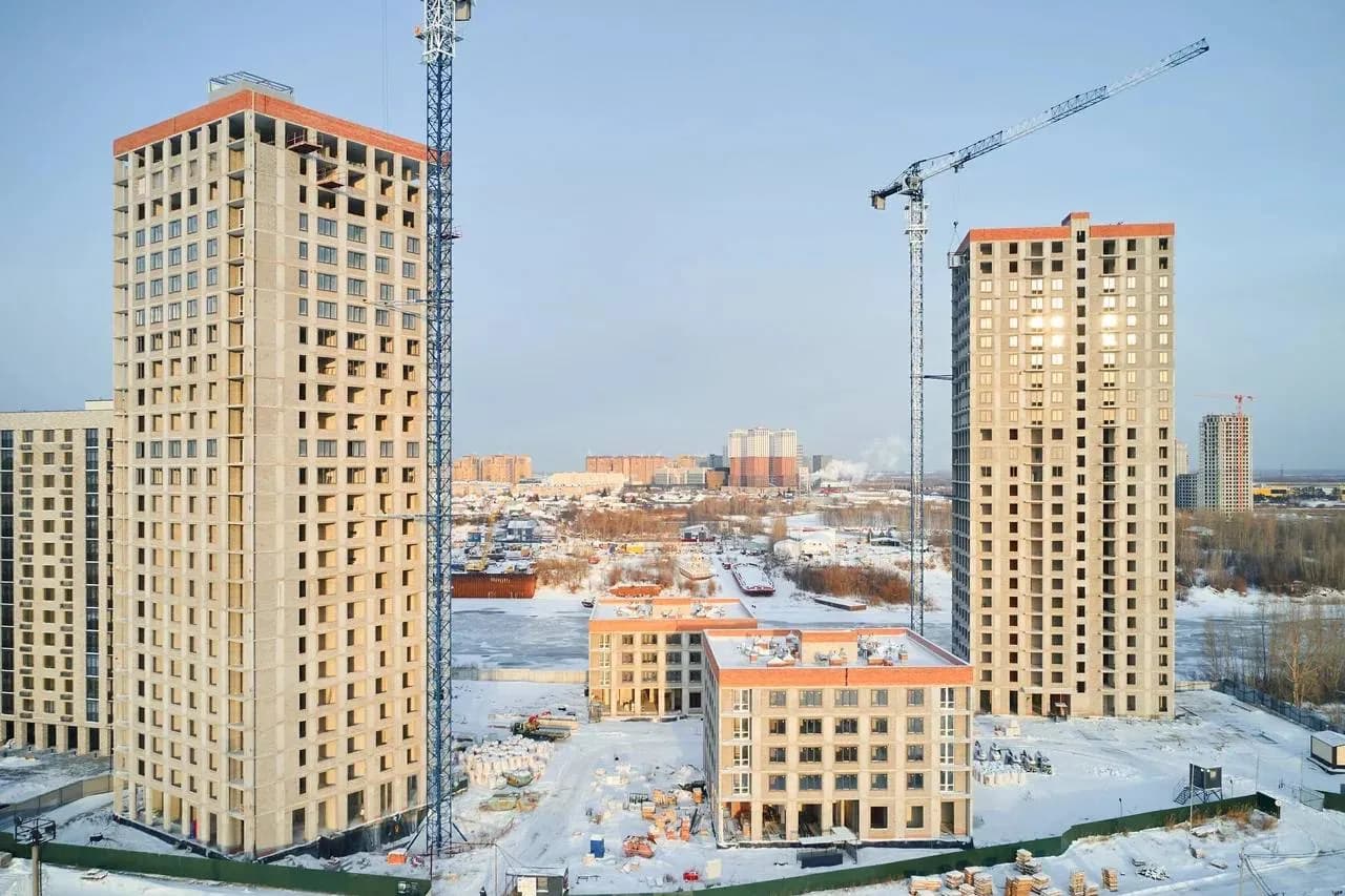 Ход строительства