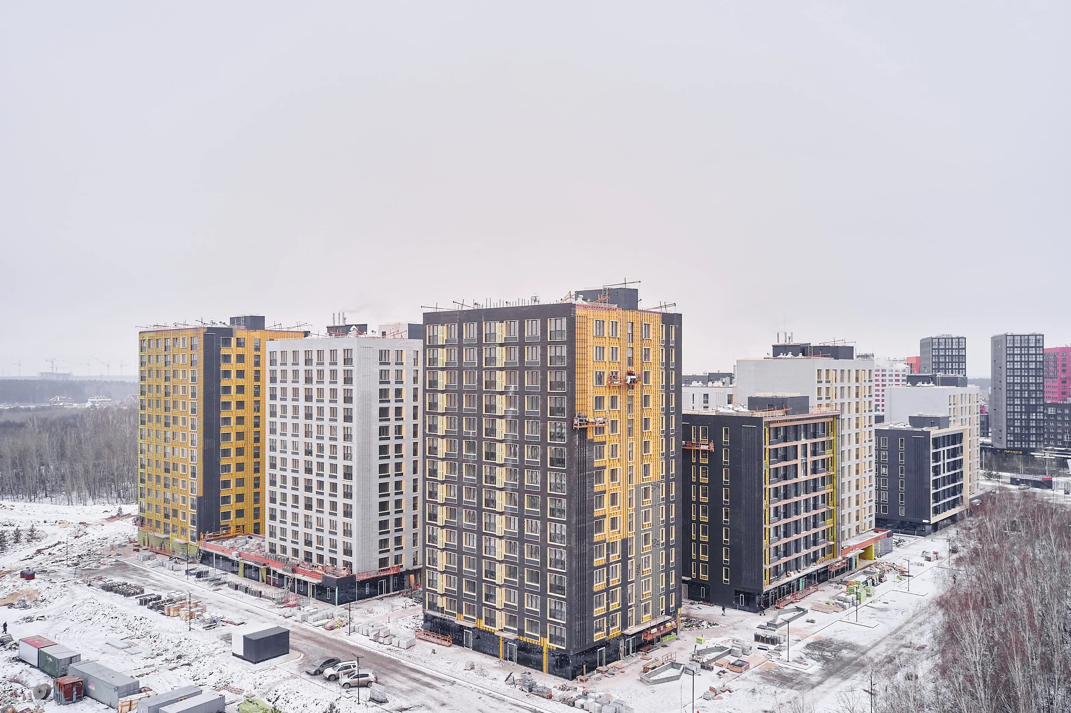 Ход строительства