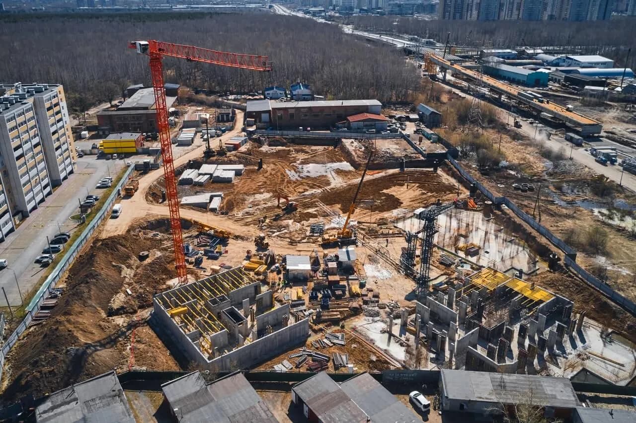 Ход строительства